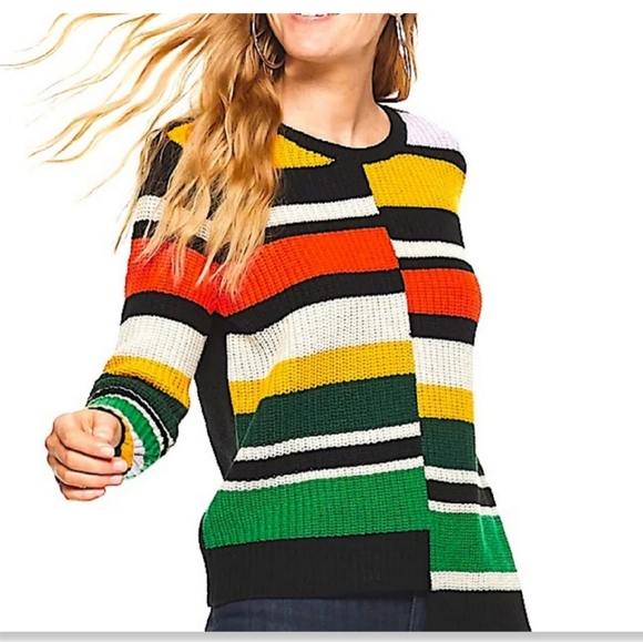 Asymmetric Hem Solid Color Ribbed Knit Pullover Sweater